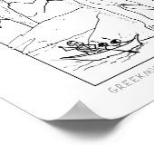 Kerberos/Cerberus Greek Myth Comix Poster (Hoek)