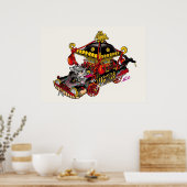 Kerberos-poster Poster (Keuken)