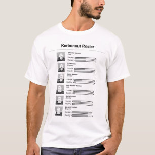 Kerbonaut Roster Mannen T-Shirt
