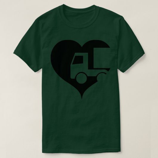 Kercadeau voor vrachtwagenchauffeur t-shirt (Design voorkant)