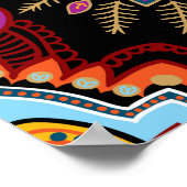  Kerchief sierpatroon Poster (Hoek)