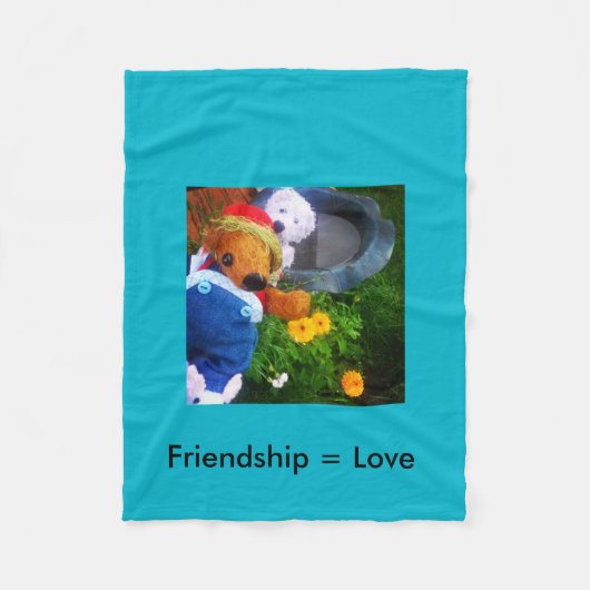 Ker'D en deeOHgee fleece deken (Voorkant)