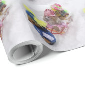 Ker'D en zijn slee Cadeaupapier (Rol Hoek)