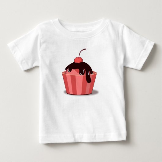 Kerdos Fudge Sundae Peuter Ruffle T-shirt (Voorkant)
