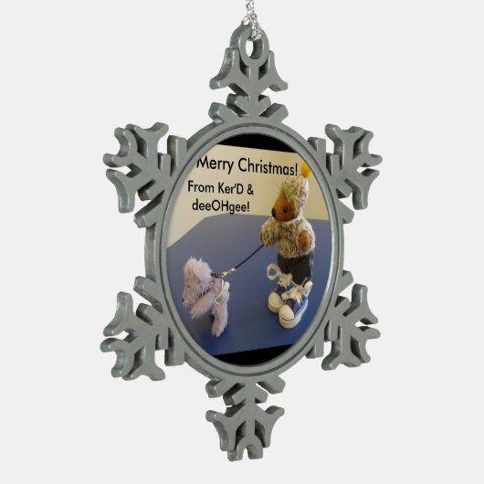 Ker'Dunkedunk Beer en deeOHgee Snowflake Ornament (Links)