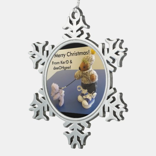 Ker'Dunkedunk Beer en deeOHgee Snowflake Ornament (Rechts)