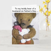 Ker'Dunkedunk draagt Vaderdag (voor echtgenoot) Kaart (Gele Bloem)