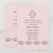 Kereisde uitnodiging voor kruisgeloofsfeestelijke  (Voorkant / Achterkant)