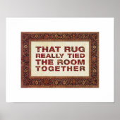 Kerel, dat tapijt poster (Voorkant)