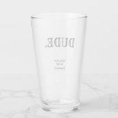 Kerel. - Grappig Groomsman voorstel Glas (Achterkant)