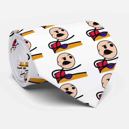 Kerel in kleur! stropdas (Opgerold)