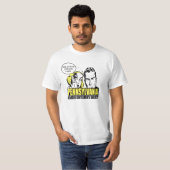Kerel kweek een baard t-shirt (Voorkant volledig)