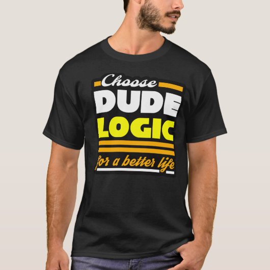 Kerel Logic T-shirt (Voorkant)