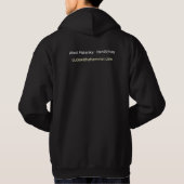 Kerel met een hamer-hoodie hoodie (Achterkant)