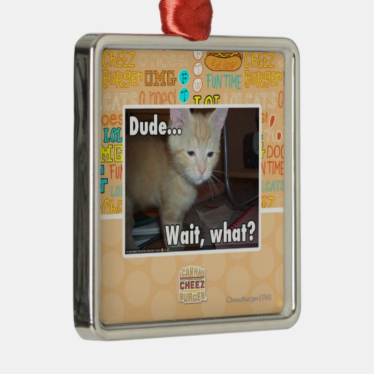 Kerel Metalen Ornament (Rechts)