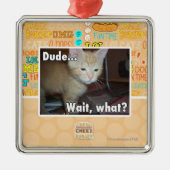 Kerel Metalen Ornament (Voorkant)