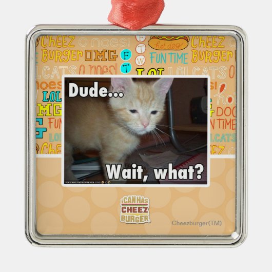 Kerel Metalen Ornament (Voorkant)