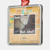 Kerel Metalen Ornament (Links)