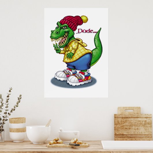 Kerel... Poster (Keuken)