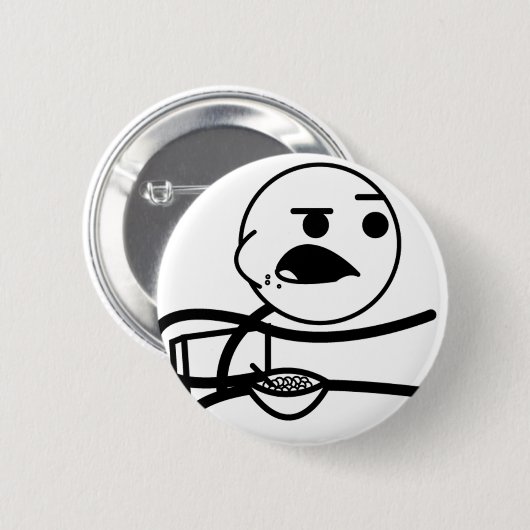 Kerel. Ronde Button 5,7 Cm (Voorkant /achterkant)