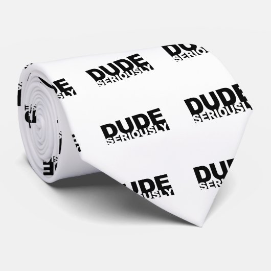 kerel serieus stropdas (Opgerold)