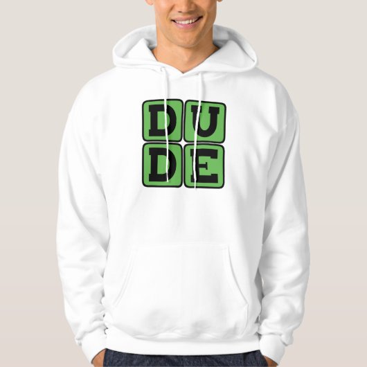 KEREL Slaapkop grapfig vierletterontwerp Hoodie (Voorkant)