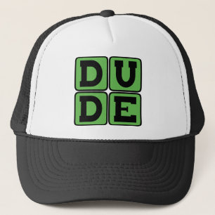 KEREL Slaapkop Grappig Vier Letterig Ontwerp Slack Trucker Pet