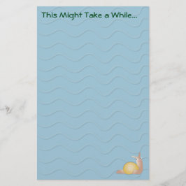 Kerel Snailey Briefpapier