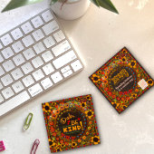 Kerel, wees vriendelijk! Inspirivity Vriendheidska Vierkante Visitekaartje