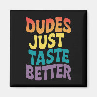 Kerels Smaken gewoon beter Gay Pride Vintage