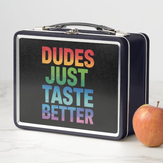Kerels Smaken gewoon beter Grappige Gay Pride LGBT (In situ)