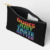 Kerels Smaken gewoon beter Grappige Gay Pride LGBT Etui (Open)