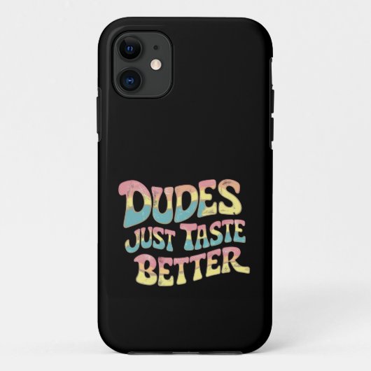 Kerels Smaken gewoon beter LGBT Gay Pride Maand Case-Mate iPhone Case (Achterkant)