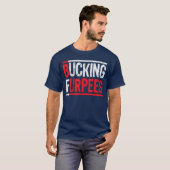 Kerende Furpees Burpees Workout Enthousiast Kerstm T-shirt (Voorkant volledig)