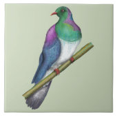 Kereru Houtduif Tegeltje (Voorkant)