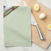 Kereru Houtduif Theedoek (Quarter Fold)