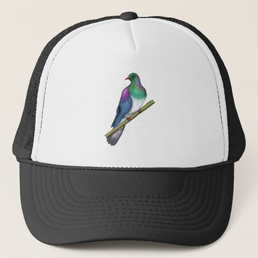 Kereru Houtduif Trucker Pet (Voorkant)