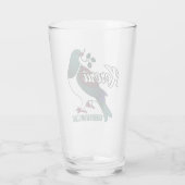 Kereru logo met vogel glas (Achterkant)