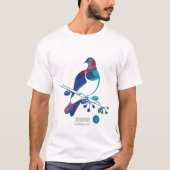Kereru New Zealand Pigeon T-shirt (Voorkant)