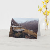 Kerf je initialen in deze bank | Romantisch Kaart (Gele Bloem)