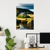 Kerikeri Stone Store - Canvas Art Print (Thuiskantoor)