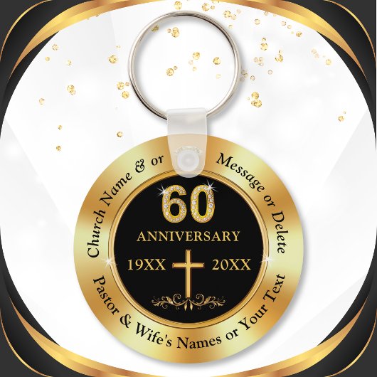 Kerk 60ste Jubileum of 60ste Jubileum gunsten Sleutelhanger