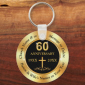 Kerk 60ste Jubileum of 60ste Jubileum gunsten Sleutelhanger (Voorkant)