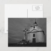 kerk B&w Briefkaart (Voorkant / Achterkant)