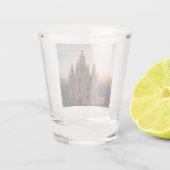 Kerk Barcelona Spanje Shot Glas (Achterkant)