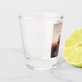 Kerk Barcelona Spanje Shot Glas (Links)