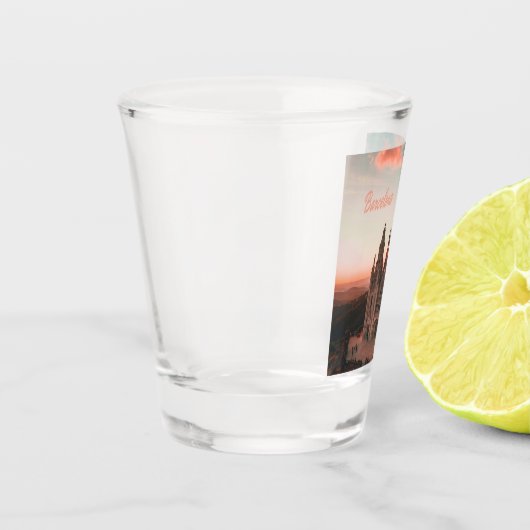 Kerk Barcelona Spanje Shot Glas (Links)