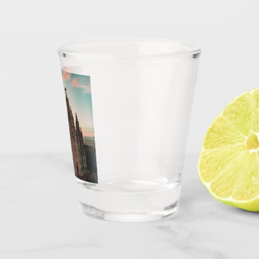 Kerk Barcelona Spanje Shot Glas (Rechts)