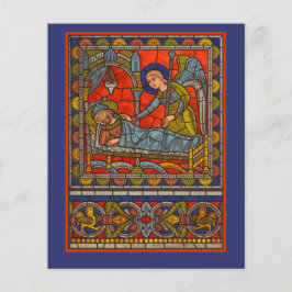 Kerk Bazaar, kerstavond of Christelijke gebeurteni Flyer