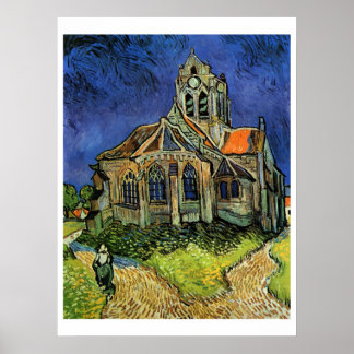 Kerk bij Auvers, The Poster